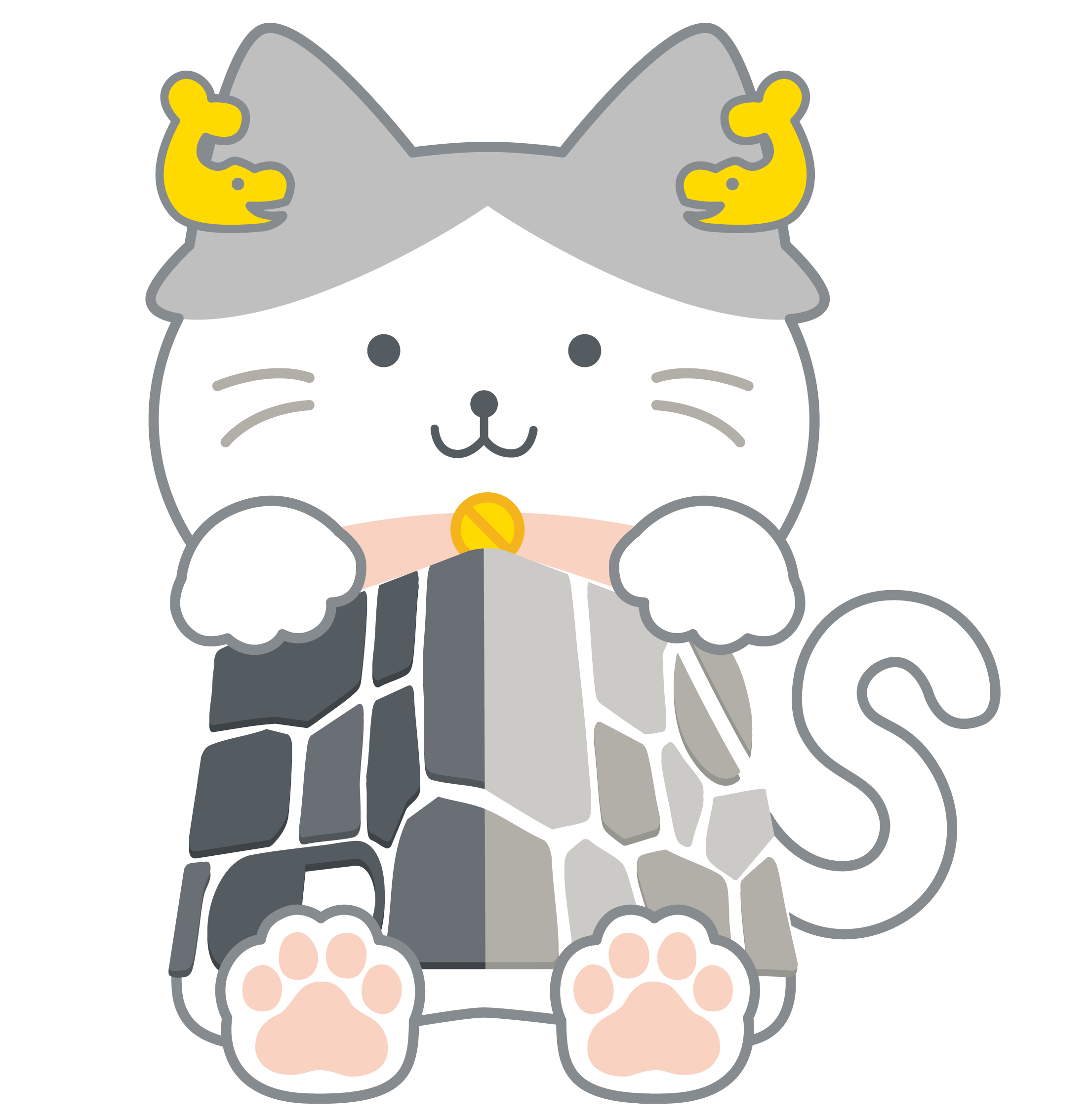 サプにゃんイラスト